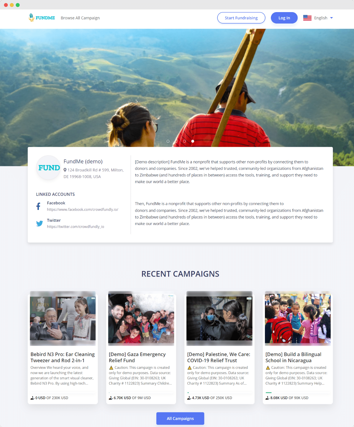 Crowdfunding Platform